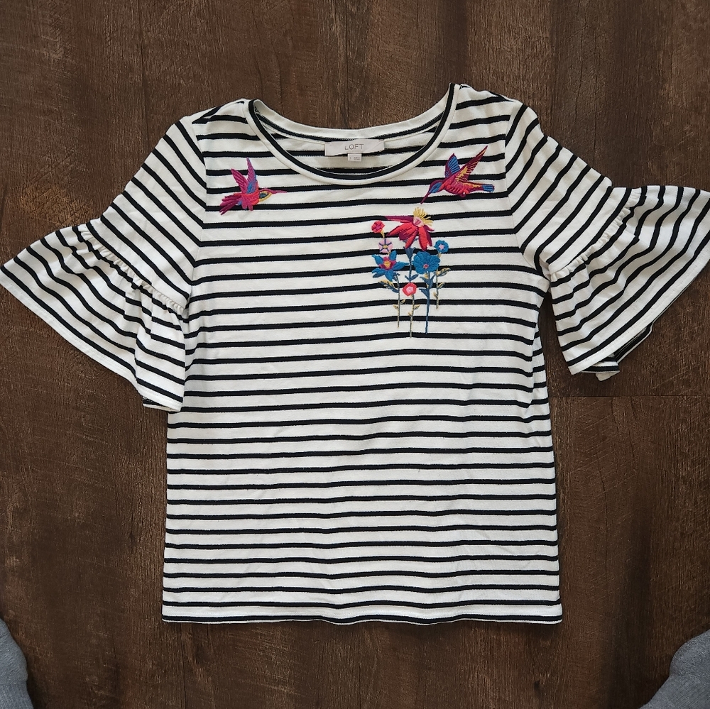 Loft size small blouse top